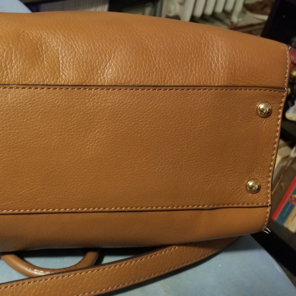 EUC Vintage Michael Kors Pebbled Leather Hamilton Satchel - Picture 10 of 16